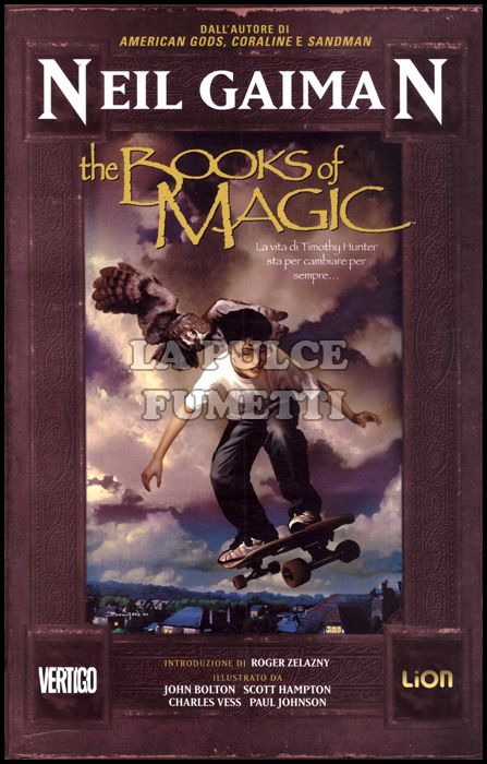 VERTIGO BOOK - THE BOOKS OF MAGIC - BROSSURATO